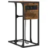 Image de Vidaxl cabinet de chevet chêne fumé 41,5 x 26 x 60,5 cm