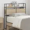 Image de Tête De Lit De Rangement Chêne Sonoma Bois D'ingénierie Vidaxl