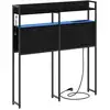 Image de Vidaxl tête de lit de rangement chêne noir bois d'ingénierie