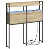 Image de Vidaxl tête de lit de rangement chêne sonoma bois d'ingénierie