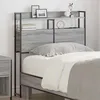 Image de vidaXL Tête de lit de rangement Sonoma gris Bois dingénierie 859673
