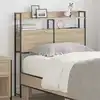 Image de Tête De Lit De Rangement Chêne Sonoma Bois D'ingénierie Vidaxl
