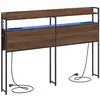 Image de Vidaxl tête de lit de rangement chêne marron bois d'ingénierie