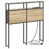 Image de Vidaxl tête de lit de rangement chêne sonoma bois d'ingénierie