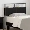 Image de Tête De Lit De Rangement Chêne Noir Bois D'ingénierie Vidaxl