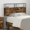 Image de Tête De Lit De Rangement Chêne Fumé Bois D'ingénierie Vidaxl