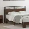 Image de Tête De Lit De Rangement Chêne Marron Bois D'ingénierie Vidaxl