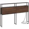 Image de Vidaxl tête de lit de rangement chêne marron bois d'ingénierie