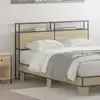 Image de Tête De Lit De Rangement Chêne Sonoma Bois D'ingénierie Vidaxl