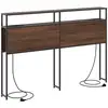 Image de Vidaxl tête de lit de rangement chêne marron bois d'ingénierie