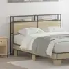 Image de Tête De Lit De Rangement Chêne Sonoma Bois D'ingénierie Vidaxl