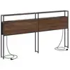 Image de Vidaxl tête de lit de rangement chêne marron bois d'ingénierie