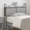 Image de Headboard De Rangement Avec Station De Charge Sonoma Gris Vidaxl