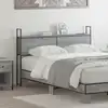 Image de Headboard De Rangement Avec Station De Charge Sonoma Gris Vidaxl