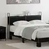 Image de Headboard De Rangement Avec Station De Charge Chêne Noir Vidaxl
