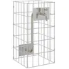 Image de Robinet Gabion en acier inoxydable - vidaXL - Argenté - 50x25x25 cm - Résistant aux intempéries - Résistant à la rouille