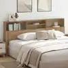 Image de Cabinet De Tête De Lit Chêne Artisanal Bois D'ingénierie Vidaxl