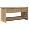 Image de Vidaxl table basse chêne artisanal 80 x 50,5 x 41,5 cm