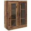 Image de Vidaxl armoire murale suspendue montage mural marron 69,5 x 34 x 90 cm