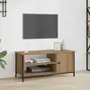 Image de Meuble Tv Chêne Artisanal 100 X 40 X 45 Cm Bois D'ingénierie Vidaxl