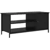 Image de Vidaxl meuble tv 100 x 40 x 45 cm chêne noir bois d'ingénierie