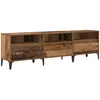 Image de Meuble Tv Bois Ancien 150 X 30 X 45 Cm Bois D'ingénierie Et Fer Vidaxl