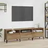 Image de Meuble Tv Avec Tiroir Chêne Artisanal 150 X 30 X 45 Cm Vidaxl