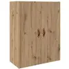 Image de Vidaxl meuble mural marron 69,5 x 34 x 90 cm bois d'ingénierie