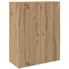 Image de Vidaxl meuble mural chêne artisanal 69,5 x 34 x 90 cm