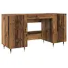 Image de Vidaxl bureau bois ancien 140 x 50 x 75 cm bois d'ingénierie