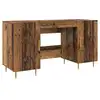 Image de Vidaxl bureau bois ancien 140 x 50 x 75 cm bois d'ingénierie