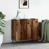 Image de Buffet Bois Ancien 89,5 X 34 X 80 Cm Bois D'ingénierie Vidaxl