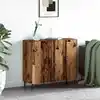 Image de Buffet Bois Ancien 90 X 34 X 80 Cm Bois D'ingénierie Vidaxl