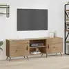 Image de Meuble Tv Chêne Artisanal 150 X 30 X 50 Cm Bois D'ingénierie Vidaxl