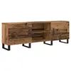 Image de Vidaxl meuble tv 150 x 30 x 50 cm bois ancien bois d'ingénierie