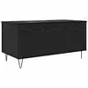 Image de Vidaxl table basse chêne noir 90 x 44.5 x 45 cm bois d'ingénierie
