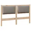 Image de Vidaxl tête de lit autre marron 160 cm bois massif en pin