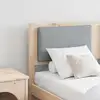 Image de Tête De Lit Marron Bois Massif En Pin Vidaxl