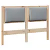 Image de Vidaxl tête de lit marron bois massif en pin