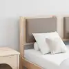 Image de Tête De Lit Autre Marron 120 Cm Bois Massif En Pin Vidaxl