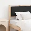 Image de Tête De Lit Marron Bois Massif En Pin Vidaxl