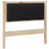 Image de Vidaxl tête de lit autre marron 100 cm bois massif en pin