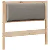 Image de Vidaxl tête de lit autre marron 100 cm bois massif en pin