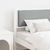 Image de Tête De Lit Autre Blanc 100 Cm Bois Massif En Pin Vidaxl