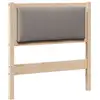 Image de Vidaxl tête de lit autre marron 80 cm bois massif en pin