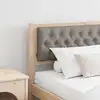 Image de Tête De Lit Autre Marron Et Taupe 200 Cm Bois Massif En Pin Vidaxl