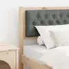 Image de Tête De Lit Autre Marron Et Gris Foncé 80 Cm Bois Massif En Pin Vidaxl