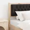 Image de Tête De Lit Autre Marron Et Noir 80 Cm Bois Massif En Pin Vidaxl