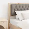 Image de Tête De Lit Autre Marron Et Taupe 75 Cm Bois Massif En Pin Vidaxl