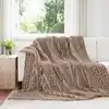 Image de Couvertures À Jeter 6 Pc Camel 270 X 240 Cm 10.32 Kg Toison Vidaxl
